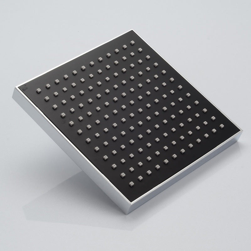 Modern Square Fixed Shower Head with Shower Arm Stainless Steel Wall-Mount Showerhead Clearhalo 'Bathroom Remodel & Bathroom Fixtures' 'Home Improvement' 'home_improvement' 'home_improvement_shower_heads' 'Shower Heads' 'shower_heads' 'Showers & Bathtubs Plumbing' 'Showers & Bathtubs' 6381507