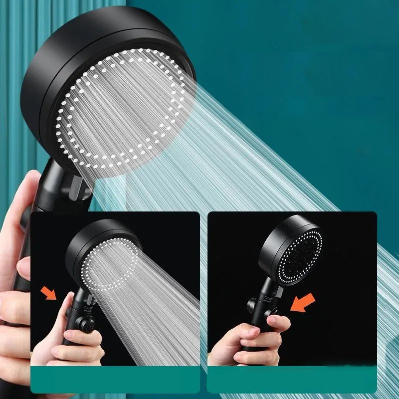 Plastic Shower Head Modern Bathroom Shower Head with Adjustable Spray Pattern Clearhalo 'Bathroom Remodel & Bathroom Fixtures' 'Home Improvement' 'home_improvement' 'home_improvement_shower_heads' 'Shower Heads' 'shower_heads' 'Showers & Bathtubs Plumbing' 'Showers & Bathtubs' 6381517