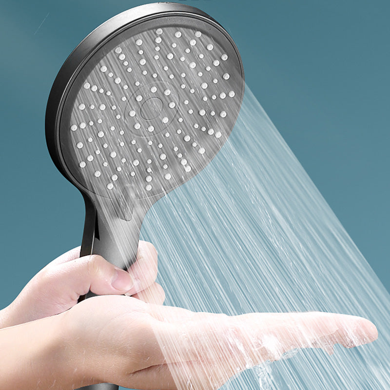 Modern Handheld Shower Head Round Standard Round Shower Heads Clearhalo 'Bathroom Remodel & Bathroom Fixtures' 'Home Improvement' 'home_improvement' 'home_improvement_shower_heads' 'Shower Heads' 'shower_heads' 'Showers & Bathtubs Plumbing' 'Showers & Bathtubs' 6382928
