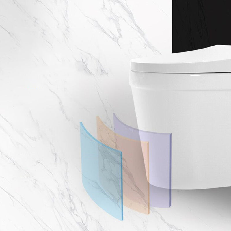 Siphon Jet Porcelain Toilet Bowl One-Piece Toilet Floor Mounted Urine Toilet Clearhalo 'Bathroom Remodel & Bathroom Fixtures' 'Home Improvement' 'home_improvement' 'home_improvement_toilets' 'Toilets & Bidets' 'Toilets' 6387046