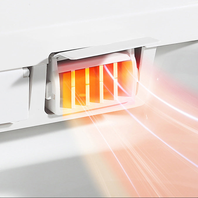 Modern 1-Piece Flush Toilet Floor Mounted Toilet Bowl for Washroom Clearhalo 'Bathroom Remodel & Bathroom Fixtures' 'Home Improvement' 'home_improvement' 'home_improvement_toilets' 'Toilets & Bidets' 'Toilets' 6387067