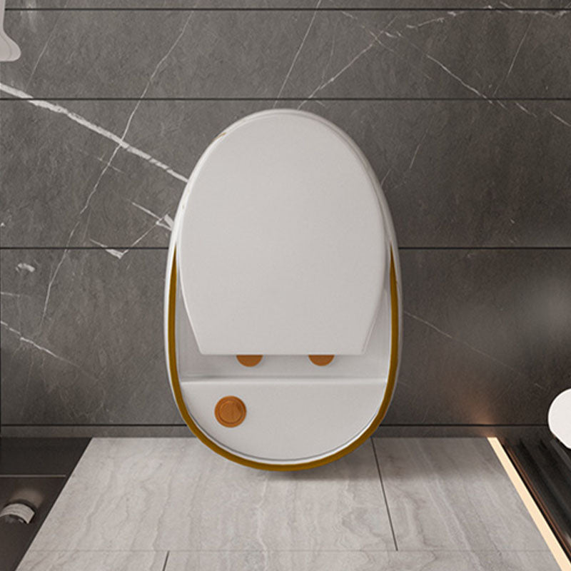 Concealed Tank Toilet Modern Siphon Jet One-Piece Toilet with Slow Close Seat Clearhalo 'Bathroom Remodel & Bathroom Fixtures' 'Home Improvement' 'home_improvement' 'home_improvement_toilets' 'Toilets & Bidets' 'Toilets' 6387076