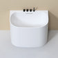 Modern Corner White Acrylic Bathtub Back to Wall with Drain Bath Tub Tub with Black 5-Piece Set Clearhalo 'Bathroom Remodel & Bathroom Fixtures' 'Bathtubs' 'Home Improvement' 'home_improvement' 'home_improvement_bathtubs' 'Showers & Bathtubs' 6387307