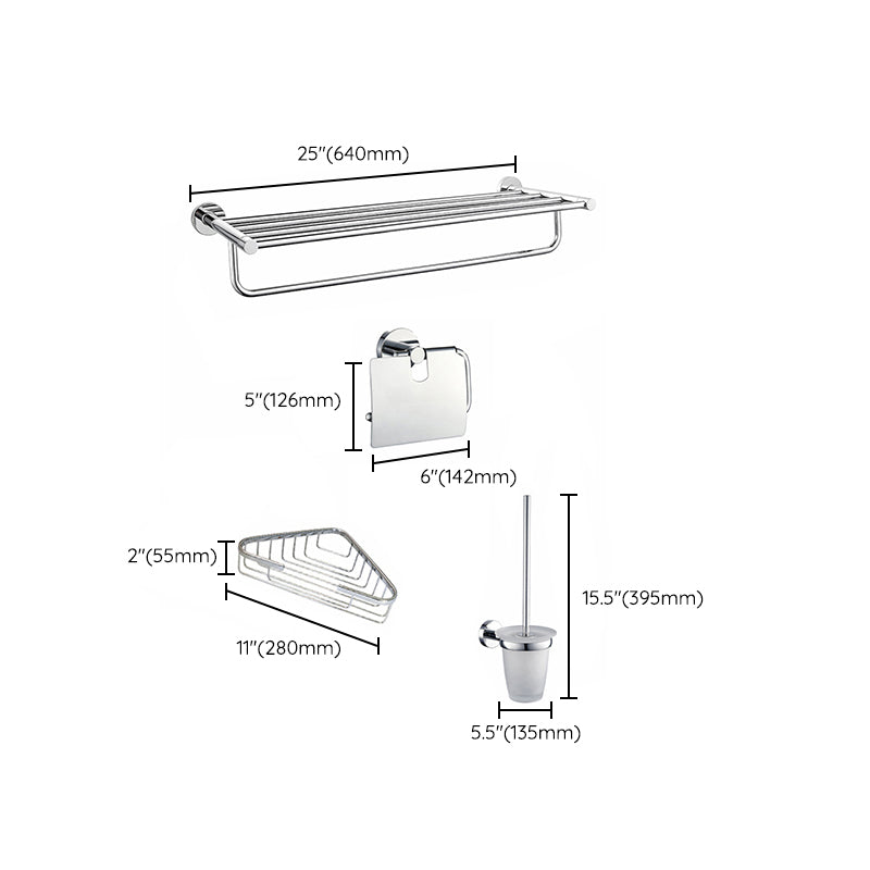 All Copper Bathroom Accessory as Individual or as a Set Modern Bathroom Hardware Set Clearhalo 'Bathroom Hardware Sets' 'Bathroom Hardware' 'Bathroom Remodel & Bathroom Fixtures' 'bathroom_hardware_sets' 'Home Improvement' 'home_improvement' 'home_improvement_bathroom_hardware_sets' 6394208