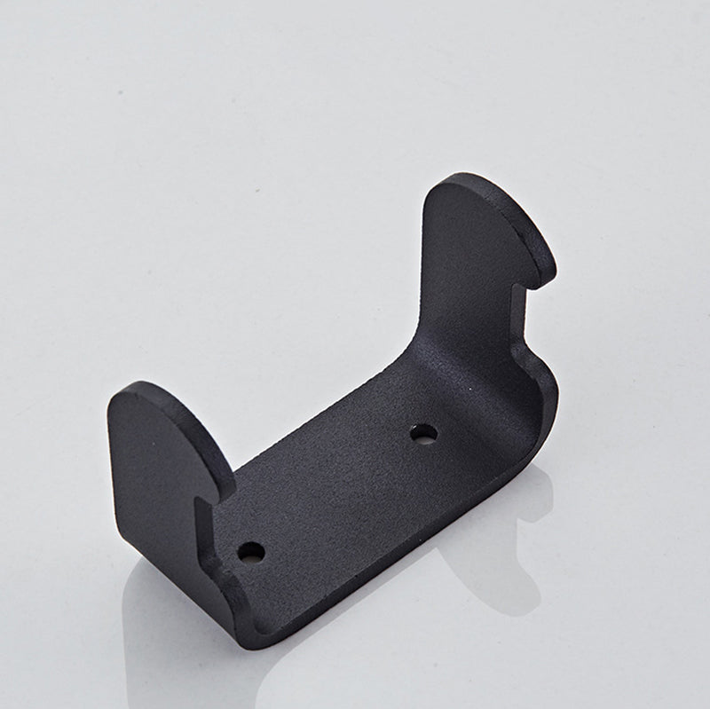 Aluminum Alloy Bathroom Set 4-piece Modern Style Bathroom Hardware Set Clearhalo 'Bathroom Hardware Sets' 'Bathroom Hardware' 'Bathroom Remodel & Bathroom Fixtures' 'bathroom_hardware_sets' 'Home Improvement' 'home_improvement' 'home_improvement_bathroom_hardware_sets' 6394231