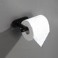 Metal Bathroom Hardware Modern Bathroom Accessory as Individual or as a Set Black Toilet Paper Holder Clearhalo 'Bathroom Hardware Sets' 'Bathroom Hardware' 'Bathroom Remodel & Bathroom Fixtures' 'bathroom_hardware_sets' 'Home Improvement' 'home_improvement' 'home_improvement_bathroom_hardware_sets' 6394312