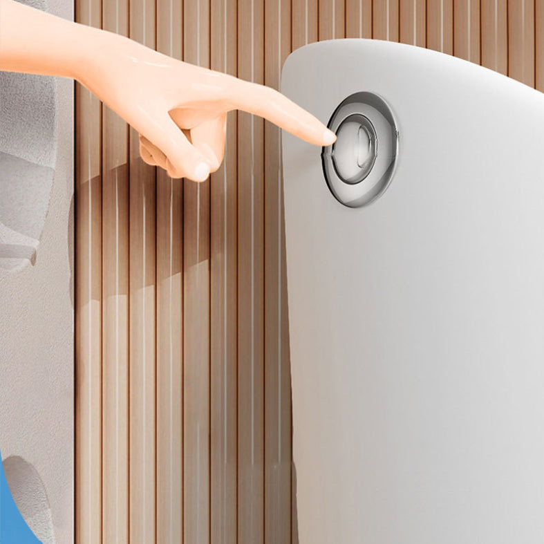 Modern Siphon Jet Urine Toilet Wall Hung Flush Toilet with Toilet Seat Clearhalo 'Bathroom Remodel & Bathroom Fixtures' 'Home Improvement' 'home_improvement' 'home_improvement_toilets' 'Toilets & Bidets' 'Toilets' 6398397