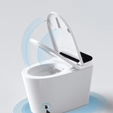 Modern Floor Mount Toilet Bowl White Toilet with Seat for Bathroom Clearhalo 'Bathroom Remodel & Bathroom Fixtures' 'Home Improvement' 'home_improvement' 'home_improvement_toilets' 'Toilets & Bidets' 'Toilets' 6398414