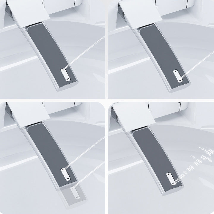 Modern Floor Mount Toilet Bowl White Toilet with Seat for Bathroom Clearhalo 'Bathroom Remodel & Bathroom Fixtures' 'Home Improvement' 'home_improvement' 'home_improvement_toilets' 'Toilets & Bidets' 'Toilets' 6398419