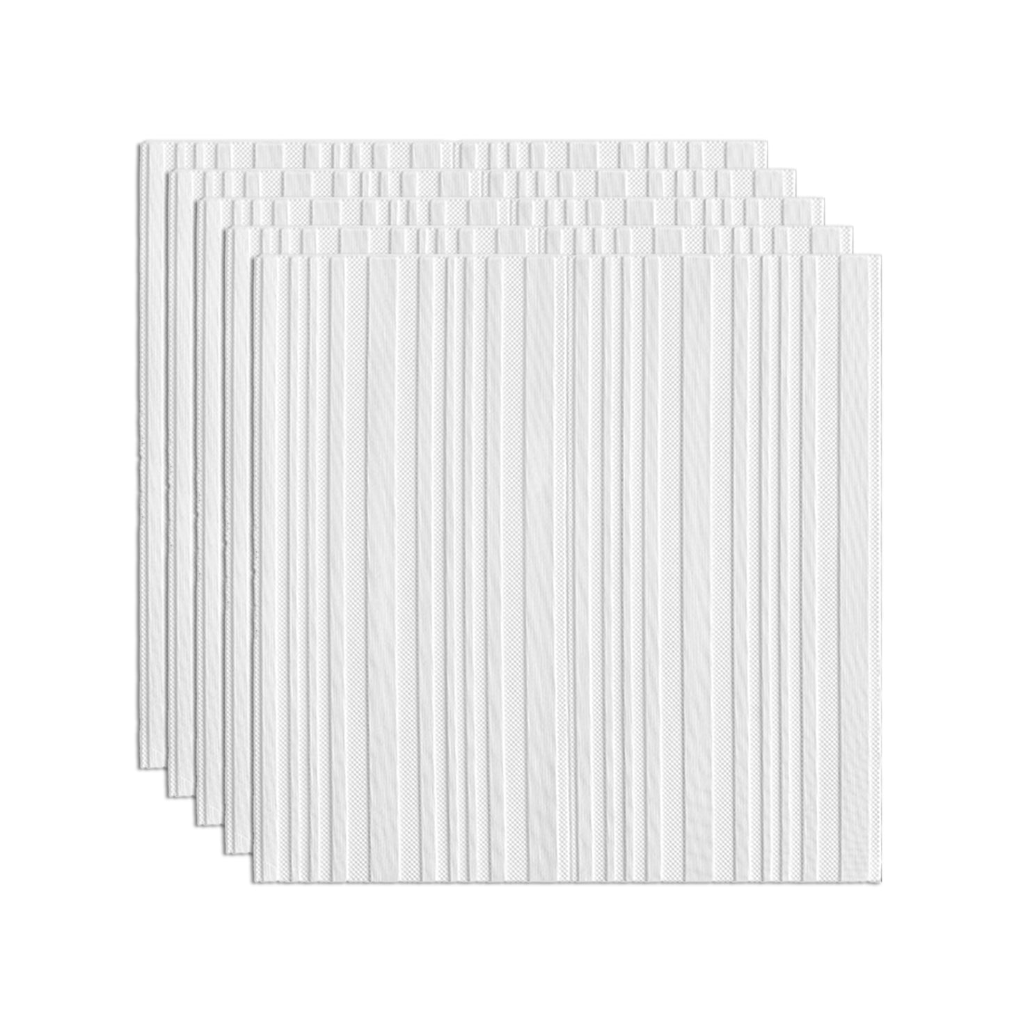 Modern Wall Paneling Peel and Stick Soundproof Wall Ceiling for Living Room Ivory Clearhalo 'Flooring 'Home Improvement' 'home_improvement' 'home_improvement_wall_paneling' 'Wall Paneling' 'wall_paneling' 'Walls & Ceilings' Walls and Ceiling' 6398689