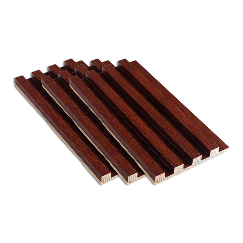 Modern Wall Plank Solid Wood Staple Waterproof Indoor Backsplash Panels Red Brown Clearhalo 'Flooring 'Home Improvement' 'home_improvement' 'home_improvement_wall_paneling' 'Wall Paneling' 'wall_paneling' 'Walls & Ceilings' Walls and Ceiling' 6398783