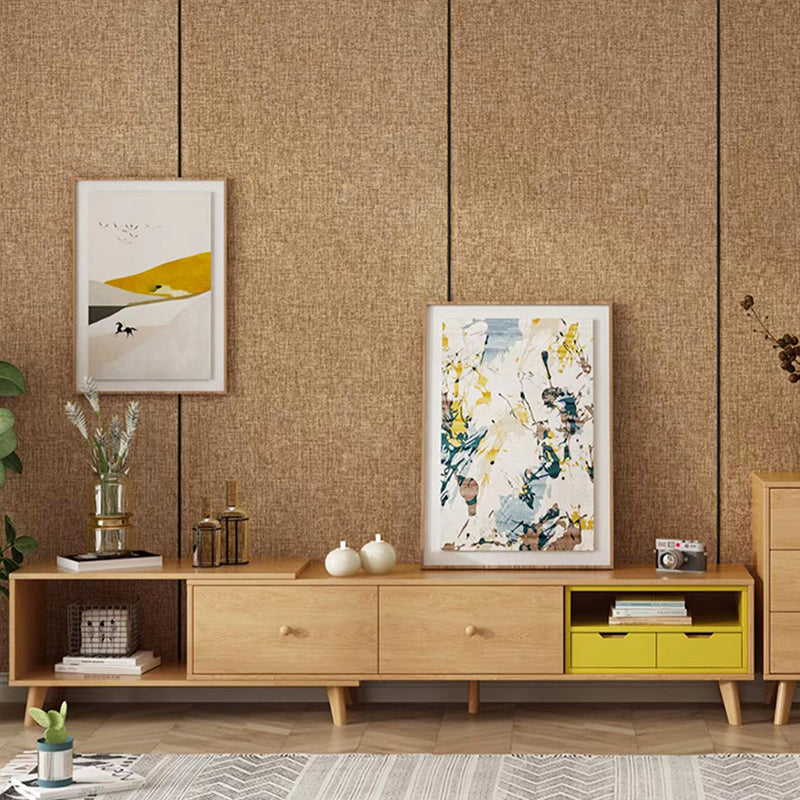 Modern Wainscoting Upholstered Peel and Stick Soundproof Indoor Wall Tile Clearhalo 'Flooring 'Home Improvement' 'home_improvement' 'home_improvement_wall_paneling' 'Wall Paneling' 'wall_paneling' 'Walls & Ceilings' Walls and Ceiling' 6398867