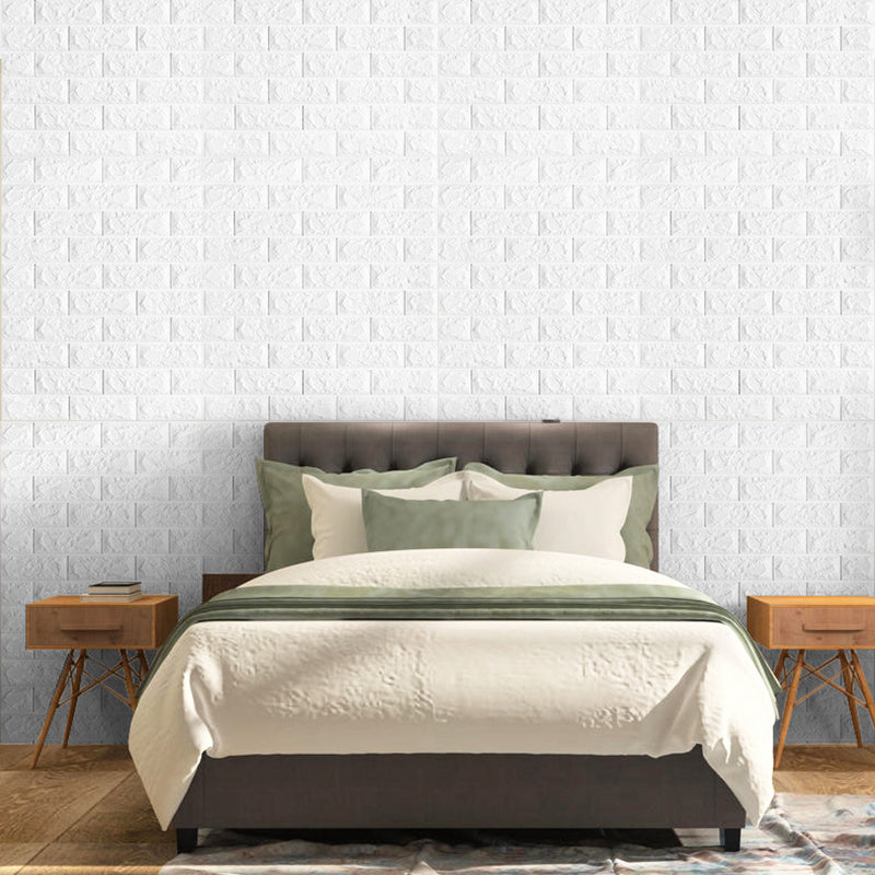 Modern Plain Wall Access Panel Peel and Stick 3D Embossed Wall Ceiling Clearhalo 'Flooring 'Home Improvement' 'home_improvement' 'home_improvement_wall_paneling' 'Wall Paneling' 'wall_paneling' 'Walls & Ceilings' Walls and Ceiling' 6398909