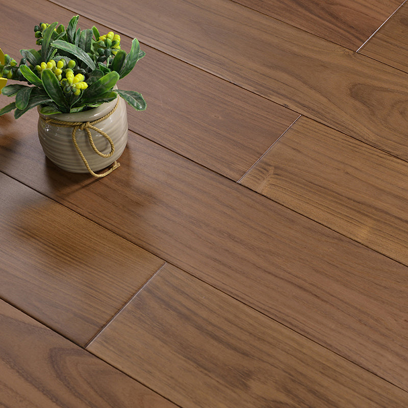 Modern Solid Wood Laminate Flooring Waterproof Laminate Plank Flooring Dark Coffee 269.0 sq ft. - 175 Pieces Clearhalo 'Flooring 'Home Improvement' 'home_improvement' 'home_improvement_laminate_flooring' 'Laminate Flooring' 'laminate_flooring' Walls and Ceiling' 6398967