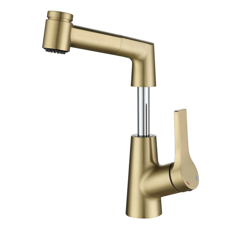 Single Lever Handle Faucets Contemporary Centerset Faucets for Bathroom Clearhalo 'Bathroom Remodel & Bathroom Fixtures' 'Bathroom Sinks & Faucet Components' 'Bathroom Sinks' 'bathroom_sink' 'Home Improvement' 'home_improvement' 'home_improvement_bathroom_sink' 6399233