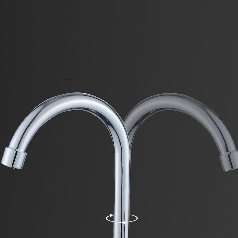 Modern Pull down Water Filler 1-Lever High Arch Kitchen Faucet with Deck Plate Clearhalo 'Home Improvement' 'home_improvement' 'home_improvement_kitchen_faucets' 'Kitchen Faucets' 'Kitchen Remodel & Kitchen Fixtures' 'Kitchen Sinks & Faucet Components' 'kitchen_faucets' 6399300