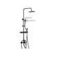 Modern Adjustable Water Flow Shower Faucet Shower Arm Hose Shower System on Wall Clearhalo 'Bathroom Remodel & Bathroom Fixtures' 'Home Improvement' 'home_improvement' 'home_improvement_shower_faucets' 'Shower Faucets & Systems' 'shower_faucets' 'Showers & Bathtubs Plumbing' 'Showers & Bathtubs' 6399487
