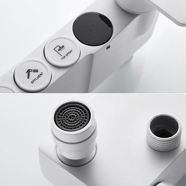 Adjustable Spray Pattern Shower Combo Metal Arm Shower Faucet Arm Shower Head Clearhalo 'Bathroom Remodel & Bathroom Fixtures' 'Home Improvement' 'home_improvement' 'home_improvement_shower_faucets' 'Shower Faucets & Systems' 'shower_faucets' 'Showers & Bathtubs Plumbing' 'Showers & Bathtubs' 6399512