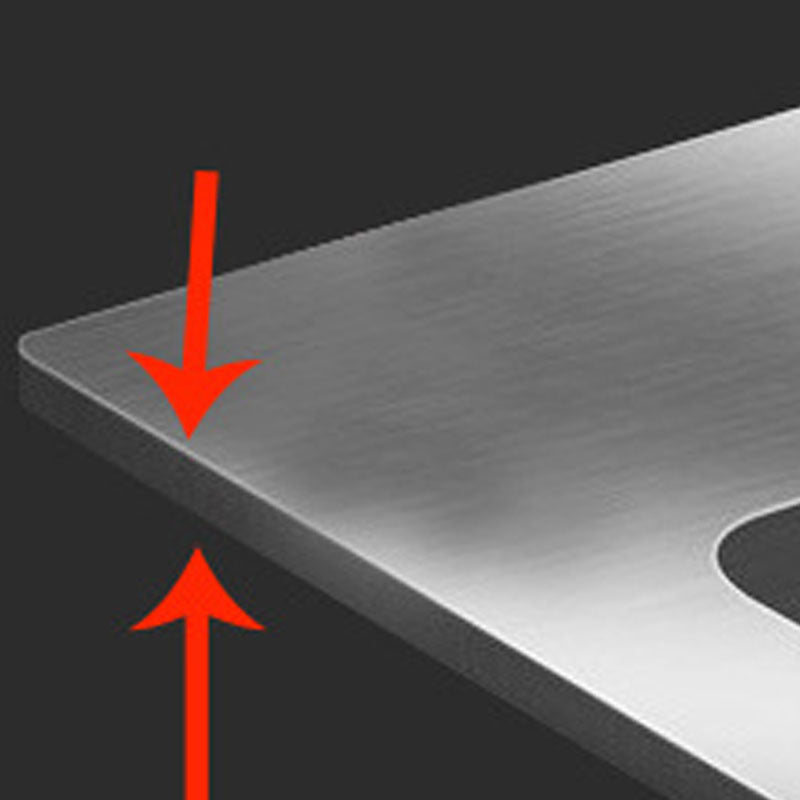 Modern Kitchen Bar Sink Stainless Steel with Drain Strainer Kit and Soap Dispenser Sink Clearhalo 'Home Improvement' 'home_improvement' 'home_improvement_kitchen_sinks' 'Kitchen Remodel & Kitchen Fixtures' 'Kitchen Sinks & Faucet Components' 'Kitchen Sinks' 'kitchen_sinks' 6399543