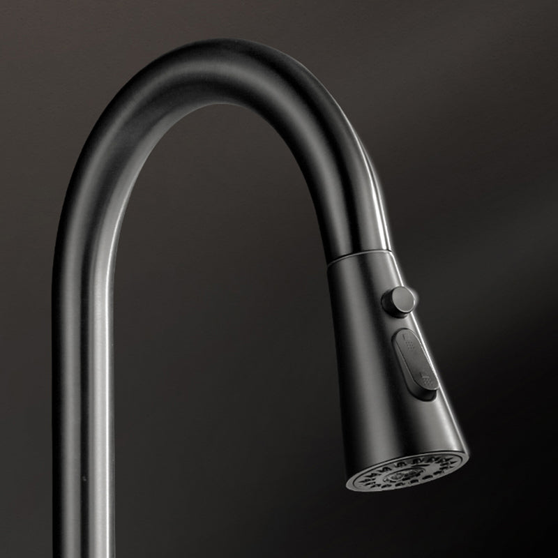 Modern Style Kitchen Sink Stainless Steel 1 Holes Kitchen Sink with Soap Dispenser Clearhalo 'Home Improvement' 'home_improvement' 'home_improvement_kitchen_sinks' 'Kitchen Remodel & Kitchen Fixtures' 'Kitchen Sinks & Faucet Components' 'Kitchen Sinks' 'kitchen_sinks' 6399576