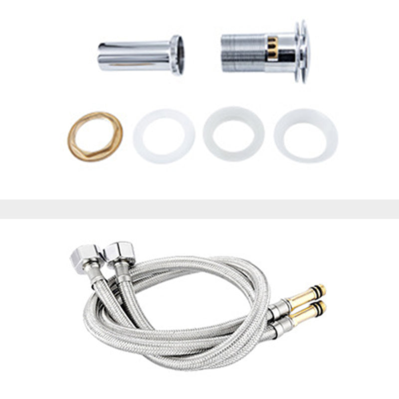 Glass No Craftsmanship Trough Bathroom Sink Modern Bathroom Sink with Basin Clearhalo 'Bathroom Remodel & Bathroom Fixtures' 'Bathroom Sinks & Faucet Components' 'Bathroom Sinks' 'bathroom_sink' 'Home Improvement' 'home_improvement' 'home_improvement_bathroom_sink' 6399858