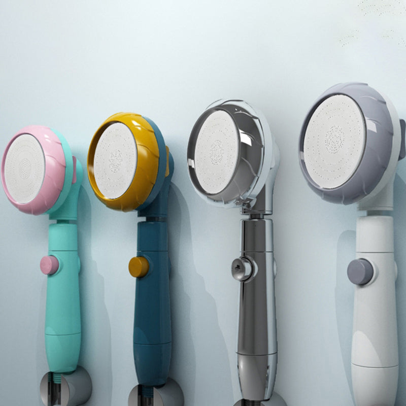 Modern Adjustable Shower Head Plastic Bathroom Handheld Shower Head Clearhalo 'Bathroom Remodel & Bathroom Fixtures' 'Home Improvement' 'home_improvement' 'home_improvement_shower_heads' 'Shower Heads' 'shower_heads' 'Showers & Bathtubs Plumbing' 'Showers & Bathtubs' 6399936