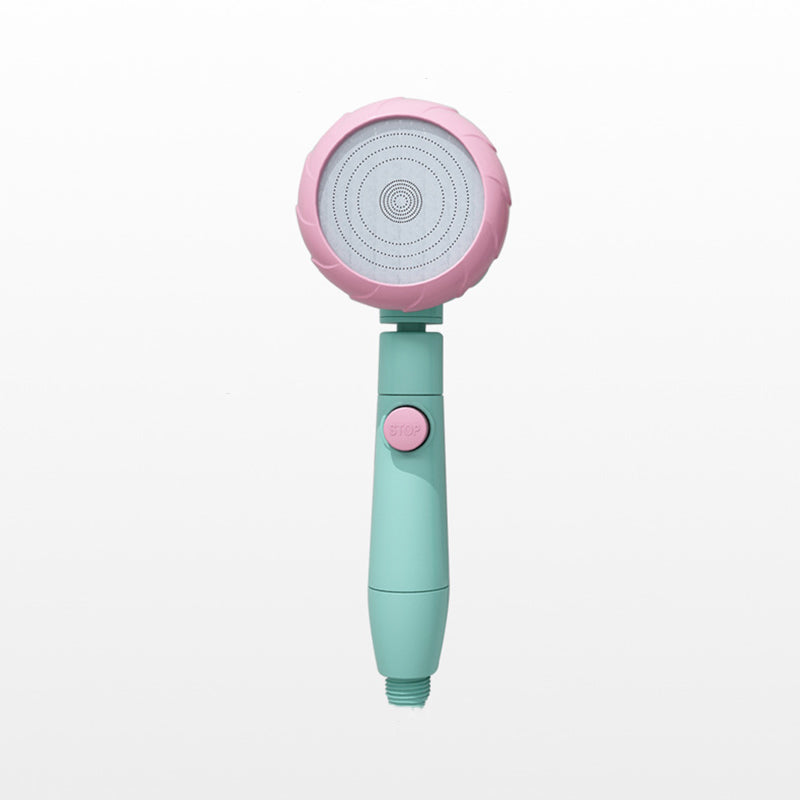 Modern Adjustable Shower Head Plastic Bathroom Handheld Shower Head Clearhalo 'Bathroom Remodel & Bathroom Fixtures' 'Home Improvement' 'home_improvement' 'home_improvement_shower_heads' 'Shower Heads' 'shower_heads' 'Showers & Bathtubs Plumbing' 'Showers & Bathtubs' 6399950