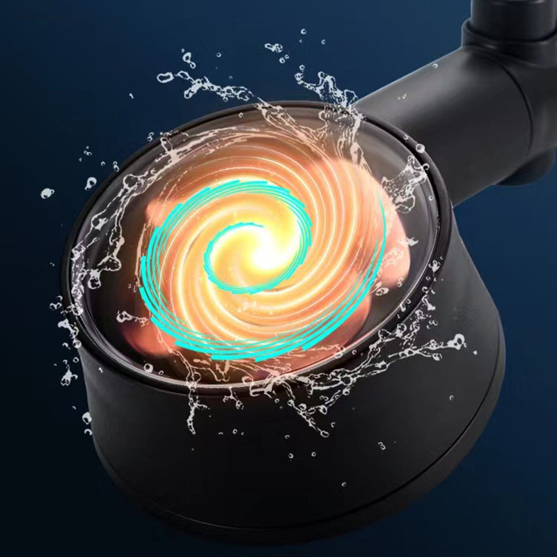 Wall-mounted Shower Head Modern Plastic Shower Head with Adjustable Spray Pattern Clearhalo 'Bathroom Remodel & Bathroom Fixtures' 'Home Improvement' 'home_improvement' 'home_improvement_shower_heads' 'Shower Heads' 'shower_heads' 'Showers & Bathtubs Plumbing' 'Showers & Bathtubs' 6399969