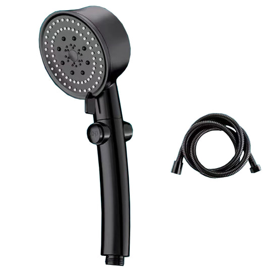 Wall-mounted Shower Head Modern Plastic Shower Head with Adjustable Spray Pattern Clearhalo 'Bathroom Remodel & Bathroom Fixtures' 'Home Improvement' 'home_improvement' 'home_improvement_shower_heads' 'Shower Heads' 'shower_heads' 'Showers & Bathtubs Plumbing' 'Showers & Bathtubs' 6399971