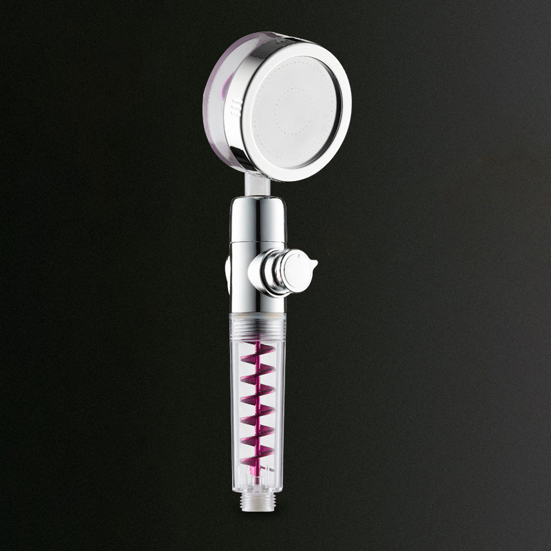 Plastic Shower Head Modern Style Plastic Adjustable Shower Head Purple Clearhalo 'Bathroom Remodel & Bathroom Fixtures' 'Home Improvement' 'home_improvement' 'home_improvement_shower_heads' 'Shower Heads' 'shower_heads' 'Showers & Bathtubs Plumbing' 'Showers & Bathtubs' 6399980