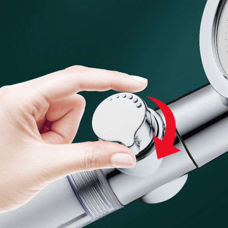 Plastic Shower Head Modern Style Plastic Adjustable Shower Head Clearhalo 'Bathroom Remodel & Bathroom Fixtures' 'Home Improvement' 'home_improvement' 'home_improvement_shower_heads' 'Shower Heads' 'shower_heads' 'Showers & Bathtubs Plumbing' 'Showers & Bathtubs' 6399982