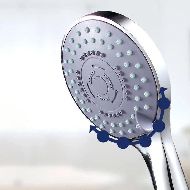 Modern Plastic Shower Head Wall-mounted Shower Head with Adjustable Spray Pattern Clearhalo 'Bathroom Remodel & Bathroom Fixtures' 'Home Improvement' 'home_improvement' 'home_improvement_shower_heads' 'Shower Heads' 'shower_heads' 'Showers & Bathtubs Plumbing' 'Showers & Bathtubs' 6399997