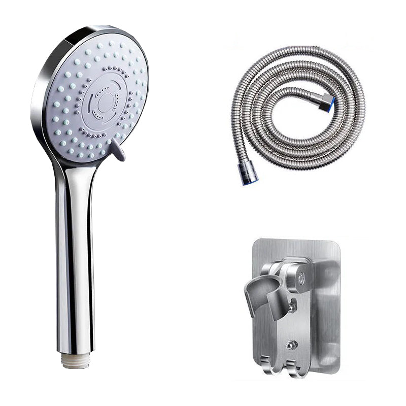 Modern Plastic Shower Head Wall-mounted Shower Head with Adjustable Spray Pattern Clearhalo 'Bathroom Remodel & Bathroom Fixtures' 'Home Improvement' 'home_improvement' 'home_improvement_shower_heads' 'Shower Heads' 'shower_heads' 'Showers & Bathtubs Plumbing' 'Showers & Bathtubs' 6400006