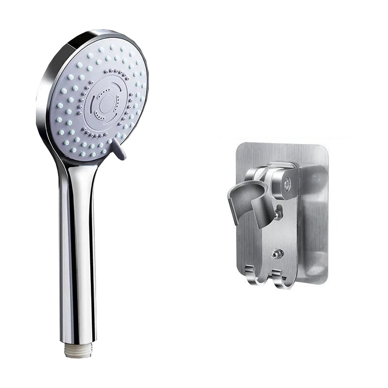 Modern Plastic Shower Head Wall-mounted Shower Head with Adjustable Spray Pattern Clearhalo 'Bathroom Remodel & Bathroom Fixtures' 'Home Improvement' 'home_improvement' 'home_improvement_shower_heads' 'Shower Heads' 'shower_heads' 'Showers & Bathtubs Plumbing' 'Showers & Bathtubs' 6400008