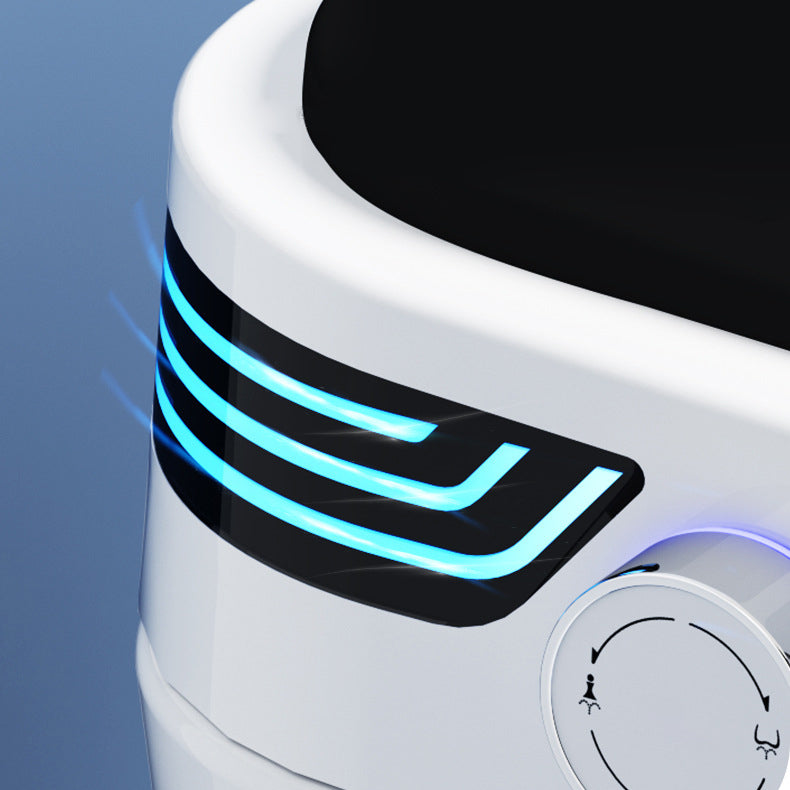 Modern One Piece Toilet Concealed Tank Toilet Bowl for Washroom Clearhalo 'Bathroom Remodel & Bathroom Fixtures' 'Home Improvement' 'home_improvement' 'home_improvement_toilets' 'Toilets & Bidets' 'Toilets' 6402243