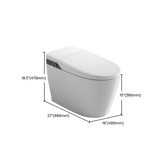 Modern One Piece Toilet Concealed Tank Toilet Bowl for Washroom Clearhalo 'Bathroom Remodel & Bathroom Fixtures' 'Home Improvement' 'home_improvement' 'home_improvement_toilets' 'Toilets & Bidets' 'Toilets' 6402251