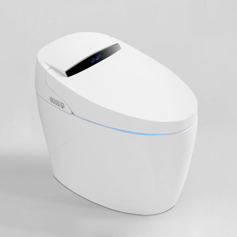 Modern Siphon Jet White Urine Toilet Wall Hung Flush Toilet with Toilet Seat Automatic Lid( Top Configuration) Clearhalo 'Bathroom Remodel & Bathroom Fixtures' 'Home Improvement' 'home_improvement' 'home_improvement_toilets' 'Toilets & Bidets' 'Toilets' 6402270