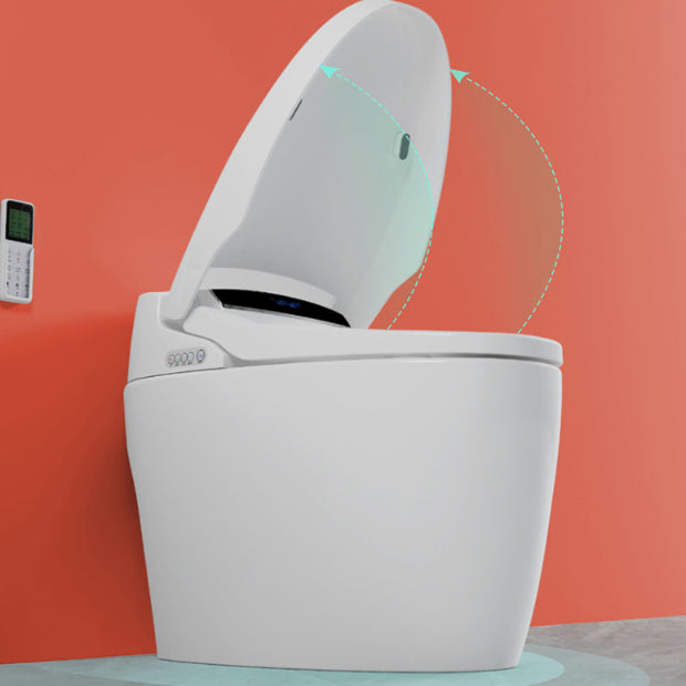 Modern Siphon Jet White Urine Toilet Wall Hung Flush Toilet with Toilet Seat Clearhalo 'Bathroom Remodel & Bathroom Fixtures' 'Home Improvement' 'home_improvement' 'home_improvement_toilets' 'Toilets & Bidets' 'Toilets' 6402282