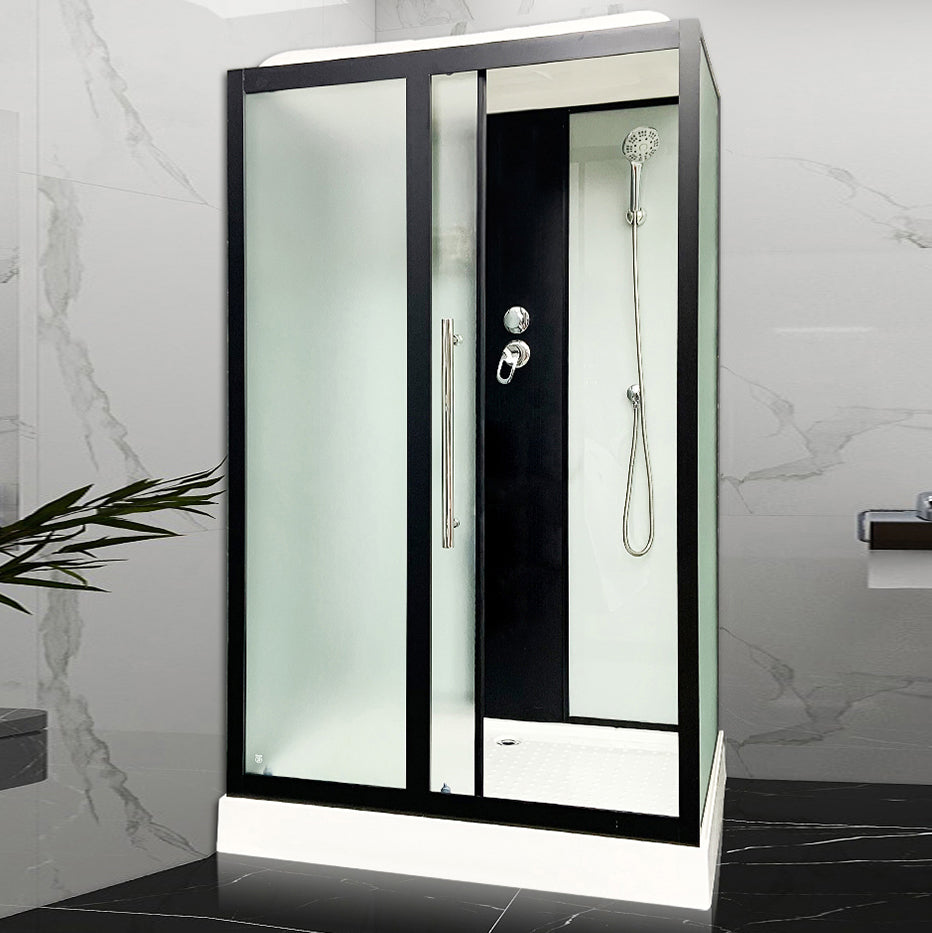 Shower Stall Shower Stall Tempered Glass Shower Stall with Ceiling Clearhalo 'Bathroom Remodel & Bathroom Fixtures' 'Home Improvement' 'home_improvement' 'home_improvement_shower_stalls_enclosures' 'Shower Stalls & Enclosures' 'shower_stalls_enclosures' 'Showers & Bathtubs' 6407824