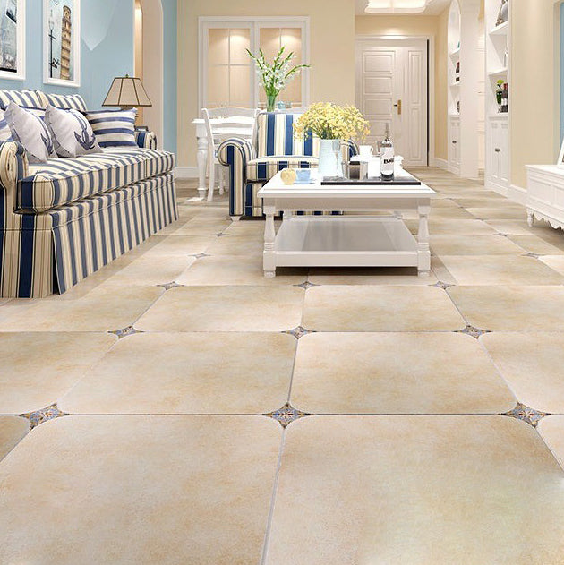 23.62"x23.62" No Pattern Floor Tile Vintage Singular Floor Tile Clearhalo 'Floor Tiles & Wall Tiles' 'floor_tiles_wall_tiles' 'Flooring 'Home Improvement' 'home_improvement' 'home_improvement_floor_tiles_wall_tiles' Walls and Ceiling' 6416297