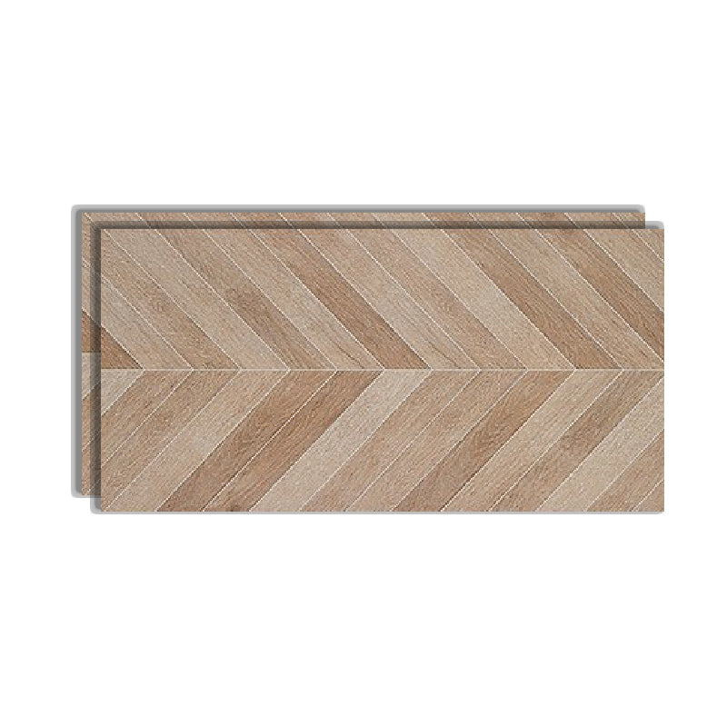 Rectangle Fabric Look Singular Tile Matte Floor and Wall Tile in Brown Brown Clearhalo 'Floor Tiles & Wall Tiles' 'floor_tiles_wall_tiles' 'Flooring 'Home Improvement' 'home_improvement' 'home_improvement_floor_tiles_wall_tiles' Walls and Ceiling' 6416384