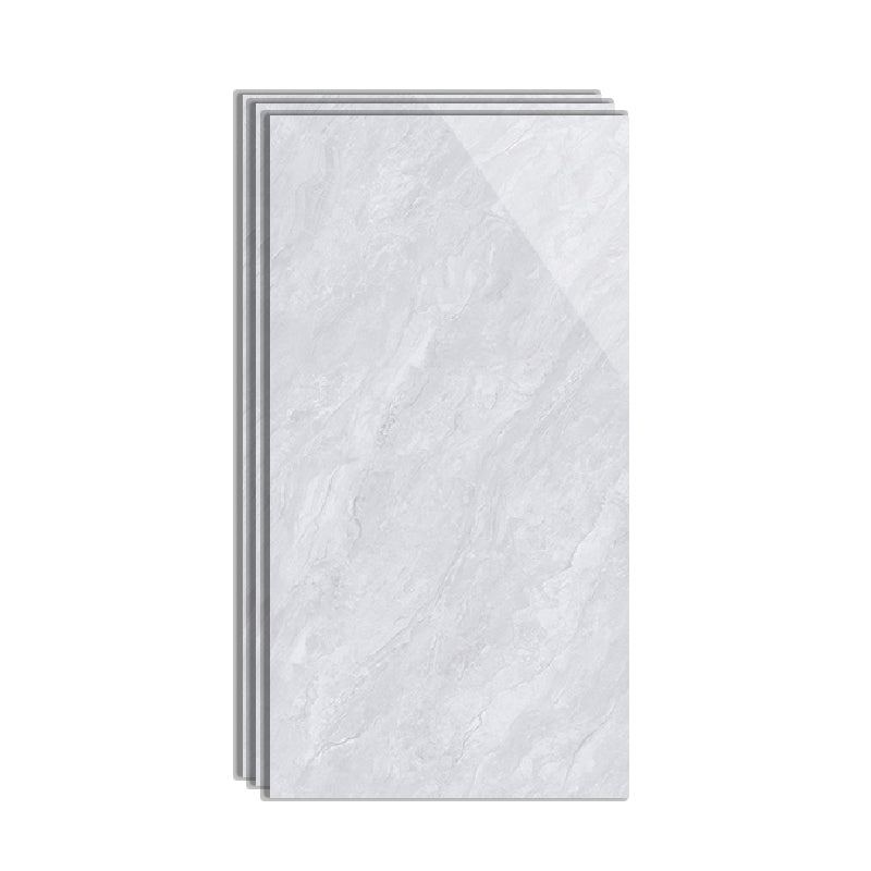 Polished Mixed Material Floor Tile No Pattern Singular Floor Tile 30"L x 59"W x 0.4"H White-Gray Clearhalo 'Bathroom Remodel & Bathroom Fixtures' 'Bathroom Vanities' 'bathroom_vanities' 'Home Improvement' 'home_improvement' 'home_improvement_bathroom_vanities' 6416456