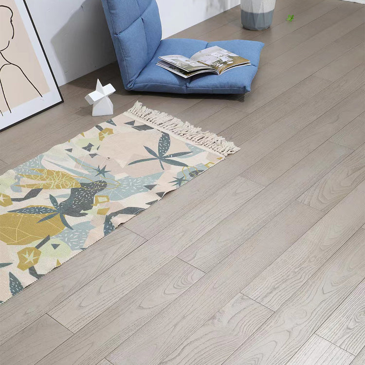Slip Resistant Laminate Floor Groove Locking Laminate Plank Flooring White Gray Clearhalo 'Flooring 'Home Improvement' 'home_improvement' 'home_improvement_laminate_flooring' 'Laminate Flooring' 'laminate_flooring' Walls and Ceiling' 6416888