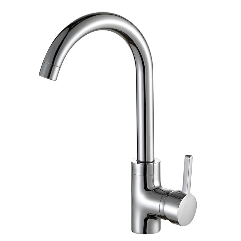 Modern Kitchen Faucet Zinc with Handles and Supply Lines Bar Prep Kitchen Faucet Supply Line Not Included Clearhalo 'Home Improvement' 'home_improvement' 'home_improvement_kitchen_faucets' 'Kitchen Faucets' 'Kitchen Remodel & Kitchen Fixtures' 'Kitchen Sinks & Faucet Components' 'kitchen_faucets' 6417042