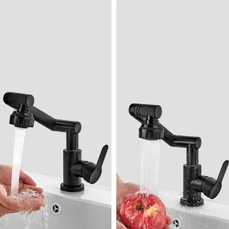 Modern Faucet 1-Handle 1-Hole Single Level Low Profile Pot Filler Kitchen Faucet Clearhalo 'Home Improvement' 'home_improvement' 'home_improvement_kitchen_faucets' 'Kitchen Faucets' 'Kitchen Remodel & Kitchen Fixtures' 'Kitchen Sinks & Faucet Components' 'kitchen_faucets' 6417053