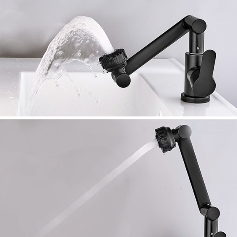 Modern Faucet 1-Handle 1-Hole Single Level Low Profile Pot Filler Kitchen Faucet Clearhalo 'Home Improvement' 'home_improvement' 'home_improvement_kitchen_faucets' 'Kitchen Faucets' 'Kitchen Remodel & Kitchen Fixtures' 'Kitchen Sinks & Faucet Components' 'kitchen_faucets' 6417056