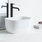 Modern Vessel Lavatory Sink Oval Porcelain with Pop-Up Drain Vessel Sink Clearhalo 'Bathroom Remodel & Bathroom Fixtures' 'Bathroom Sinks & Faucet Components' 'Bathroom Sinks' 'bathroom_sink' 'Home Improvement' 'home_improvement' 'home_improvement_bathroom_sink' 6417394