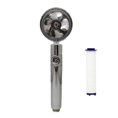 Plastic Handheld Shower Head Modern Bathroom Adjustable Shower Head Silver Clearhalo 'Bathroom Remodel & Bathroom Fixtures' 'Home Improvement' 'home_improvement' 'home_improvement_shower_heads' 'Shower Heads' 'shower_heads' 'Showers & Bathtubs Plumbing' 'Showers & Bathtubs' 6417469