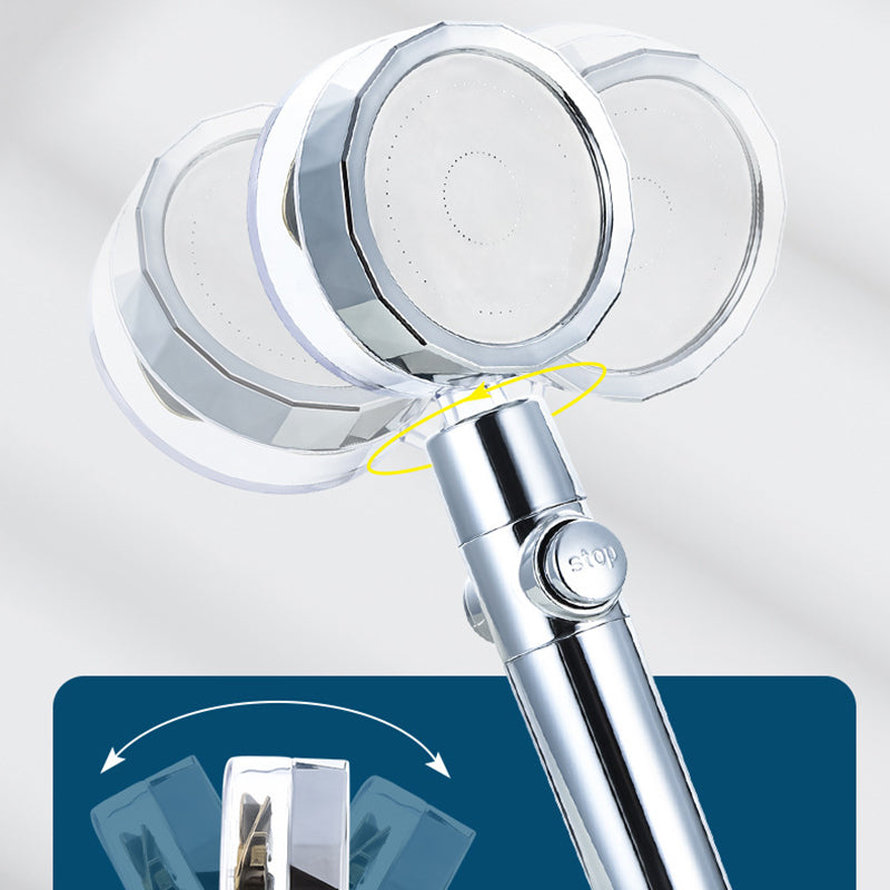 Plastic Handheld Shower Head Modern Bathroom Adjustable Shower Head Clearhalo 'Bathroom Remodel & Bathroom Fixtures' 'Home Improvement' 'home_improvement' 'home_improvement_shower_heads' 'Shower Heads' 'shower_heads' 'Showers & Bathtubs Plumbing' 'Showers & Bathtubs' 6417481