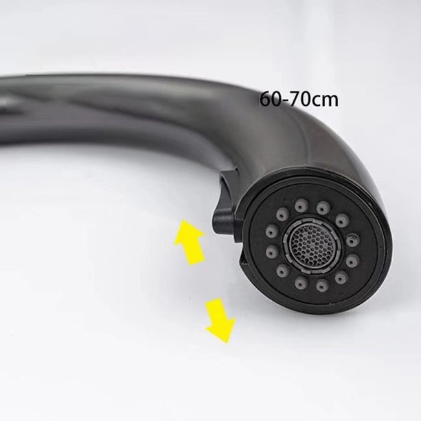 Modern Bar Faucet Brass with Pull out Sprayer Swivel Spout Bar Prep Kitchen Faucet Clearhalo 'Home Improvement' 'home_improvement' 'home_improvement_kitchen_faucets' 'Kitchen Faucets' 'Kitchen Remodel & Kitchen Fixtures' 'Kitchen Sinks & Faucet Components' 'kitchen_faucets' 6423159